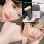 Blushimmer 2-in-1 concealer and foundation stick with full coverage, natural skin finish, designed to hide acne scars and blemishes.