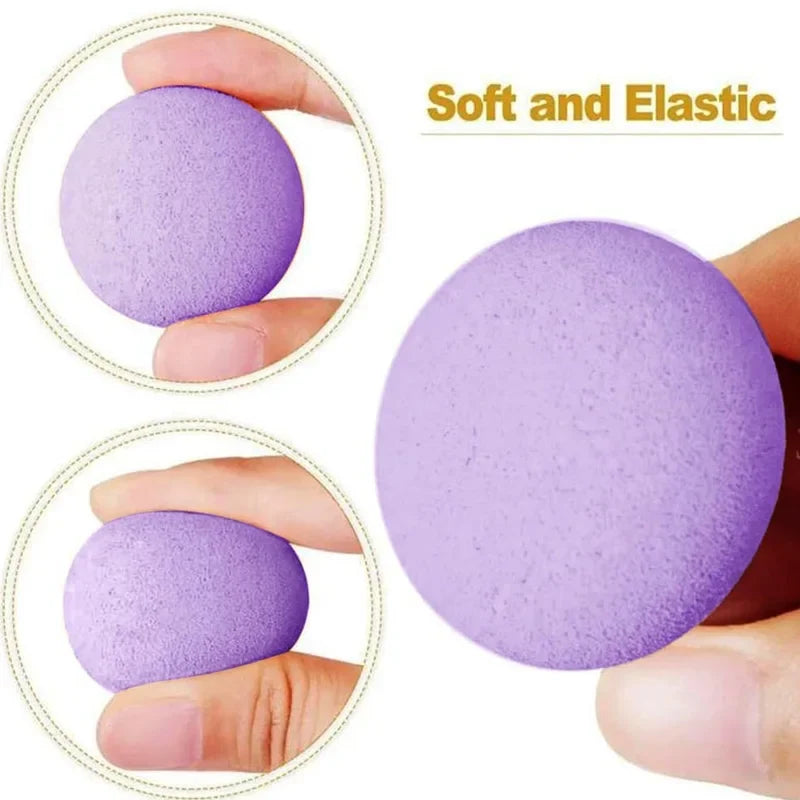 Set of two bullet-shaped makeup sponges by Blushimmer, perfect for precise blending and photo-ready contouring.