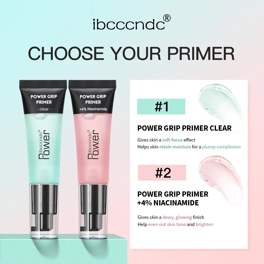 Blushimmer 24ml Power Grip Primer Gel, hydrating face primer with invisible, poreless finish for smooth, gripping makeup application