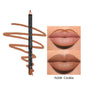 Blushimmer nude matte lipstick pencil, waterproof and long-lasting lip liner with high pigmentation for precise lip makeup.
