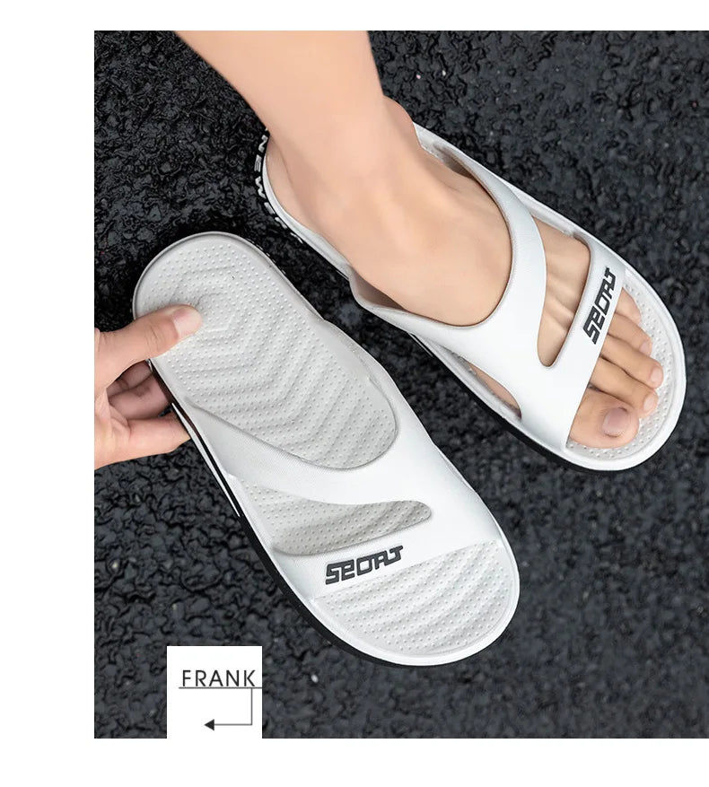 Men Slip On Sandals Non Slip Sole Soft Insole Pool Beach Slippers Fashion Casual Outdoor Slides Wholesale