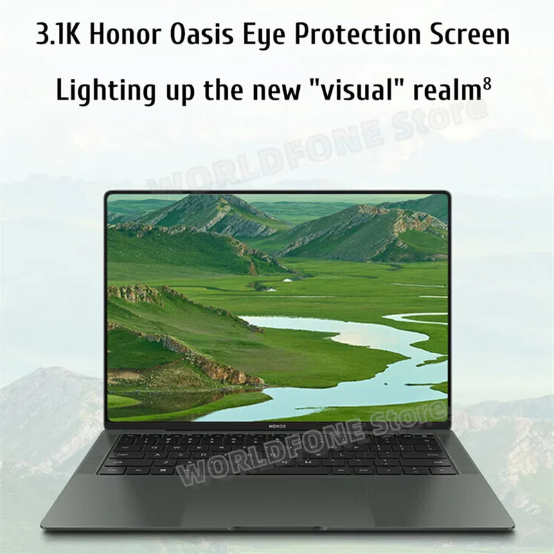 New HONOR 1kg Laptop MagicBook Art 14 2024 14.6"Inch 3.1K 120Hz OLED Touchscreen Intel Ultra 5 7 Computer PC Notebook Ultrabook