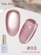 Blushimmer MIANEL 12ml Emperor Green Cat Eye Gel Nail Polish for whitening nails, suitable for salons, featuring green nail color.