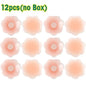 Reusable Women Breast Petals Lift Nipple Cover Invisible Petal Adhesive Strapless Backless Stick on Bra Silicone Breast Stickers