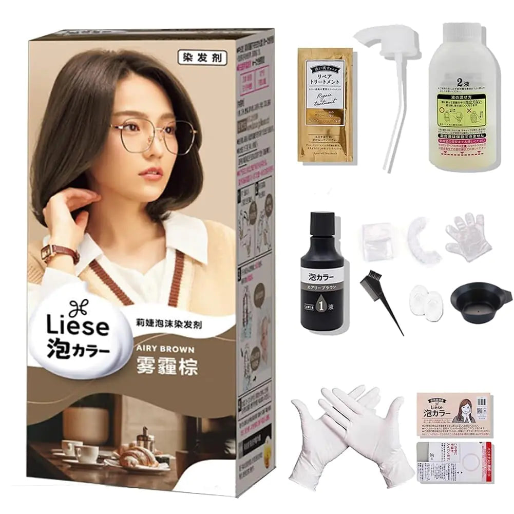 Liese Hair DyeLiese Bubble Hair Color JapaneseTinte Para Cabello JaponesTinte Japonés Para CabelloKao Liese Bubble Hair ColorLiese Hair ColorLiese Hair Dye JapaneseNatural Bubble Plant Hair Dye