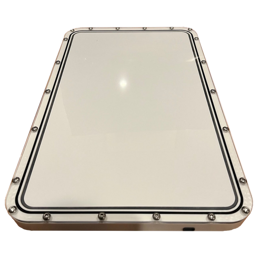 Star Mount Systems flat mount low profile for Starlink Dishy satellite dish, designed for secure outdoor installation