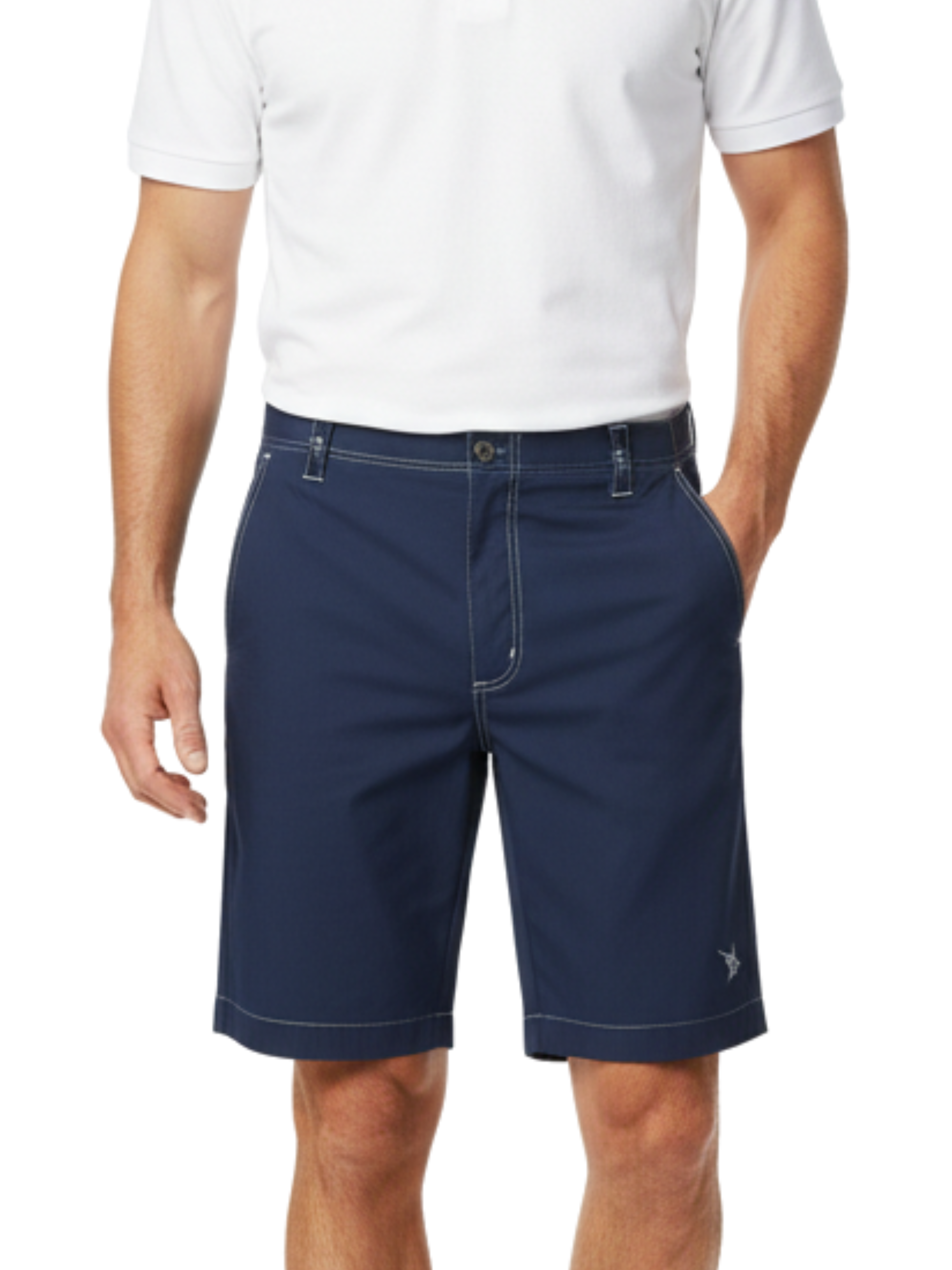 Navy Starboard shorts by White Water Life, casual men's shorts with a comfortable fit and stylish design.