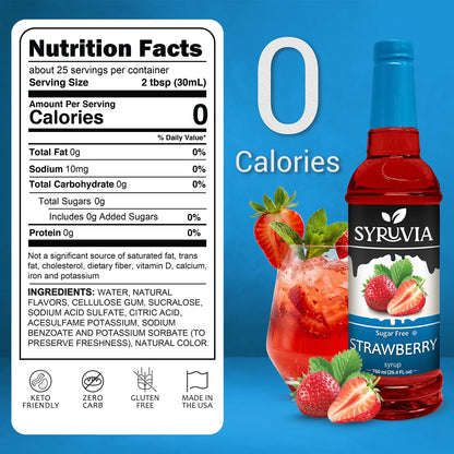 Sugar-Free Strawberry Syrup