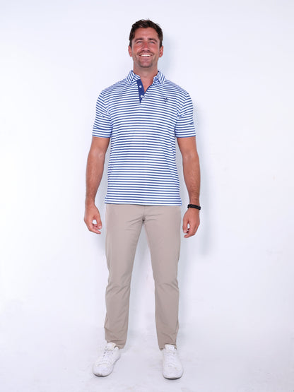 White Water Life Seaport Pants with stylish stripe pattern, relaxed fit, and comfortable fabric for casual wear.