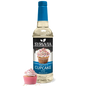 Sugar-free cupcake syrup by Syruvia in a clear bottle with a pump dispenser, showcasing the sweet syrup for baking and decorating.