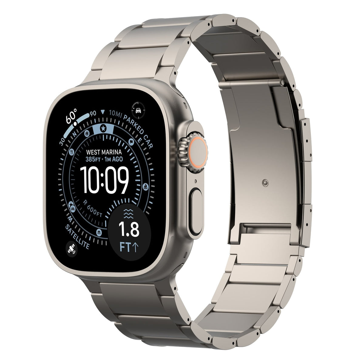Robust Titanium Band T01 with sleek, polished finish, showcasing a modern, durable titanium ring for everyday wear.