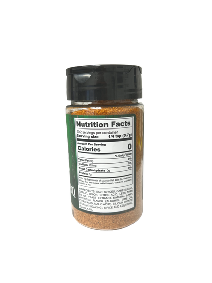 Hi-West Tequila Lime BBQ Seasoning in a jar, with fresh lime and spice ingredients visible, perfect for grilling and marinating.