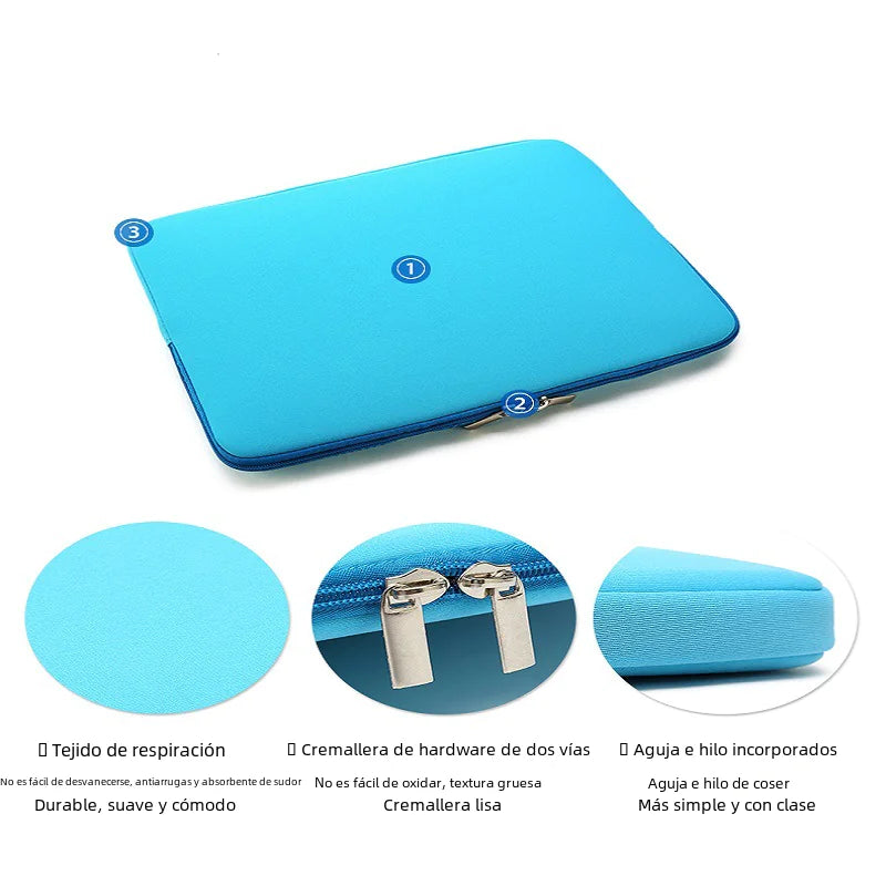 Laptop Sleeve for 13-15.6 Inch with Zipper (Waterproof)
