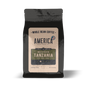 Whole Tanzania single-origin coffee beans from America Supply Company LLC, showcasing medium brown roasted beans.