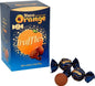 Terry's Chocolate Orange Truffles 200g box showing orange-flavored chocolate truffles with textured orange peel coating.
