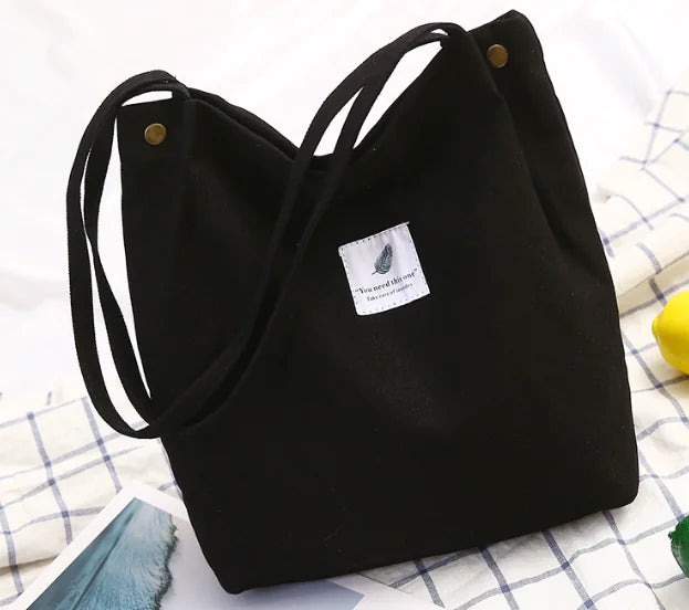 Canvas Crossbody Bucket Bag for Phone