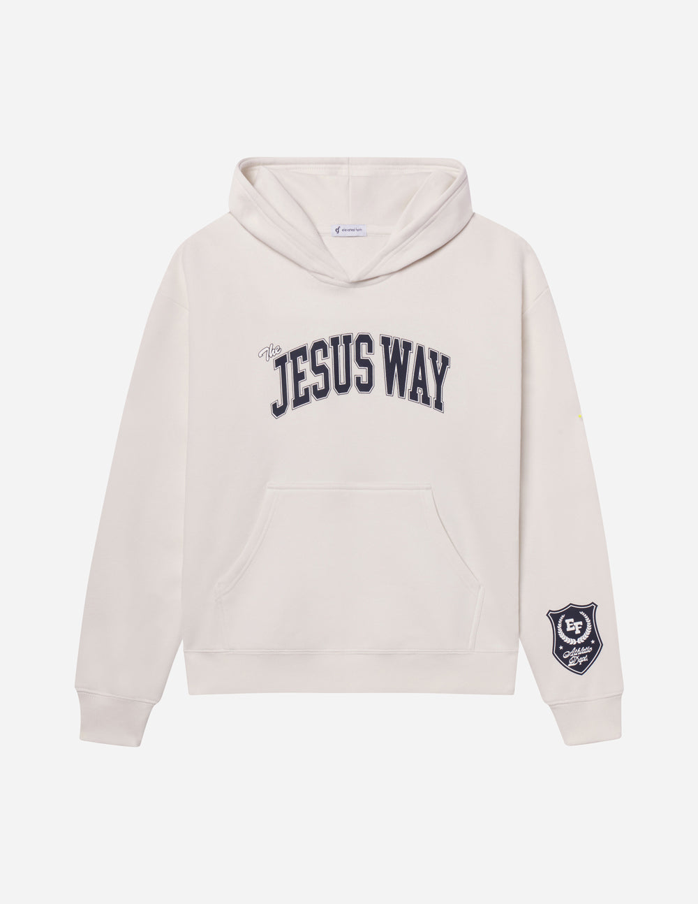 Unisex hoodie by Elevated Faith featuring "The Jesus Way" design, soft fabric, and comfortable fit, ideal for casual wear.