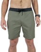 Off The Grid Surplus Thunderbird Short in rye green, casual men's shorts with a relaxed fit and durable fabric.