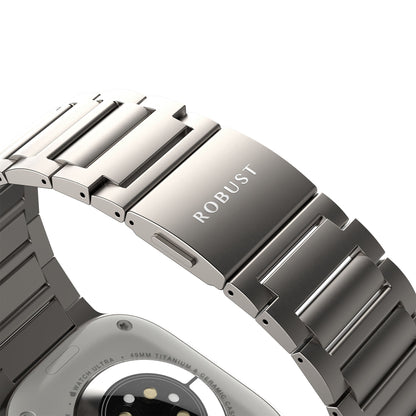 Robust Titanium Band Pro, sleek stainless steel ring with polished finish, designed for durability and modern style.