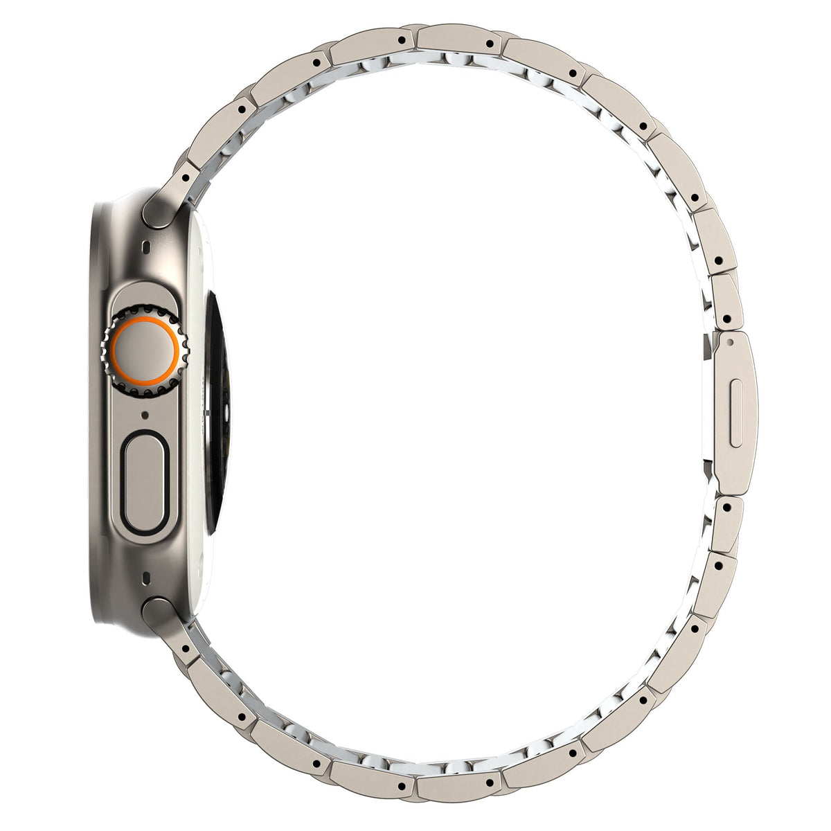 Robust Titanium Band Pro, a sleek and durable titanium ring with a polished finish, displayed against a neutral background.