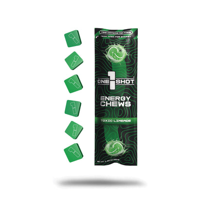 Assorted 1 Shot Energy Starter Variety Stack bundle featuring colorful energy shot sleeves arranged in a display.