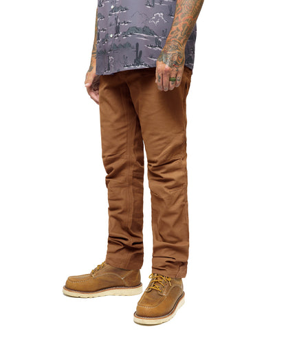 Off The Grid Surplus Trailblazer standard fit pants in tobacco color, featuring rugged design and durable fabric.