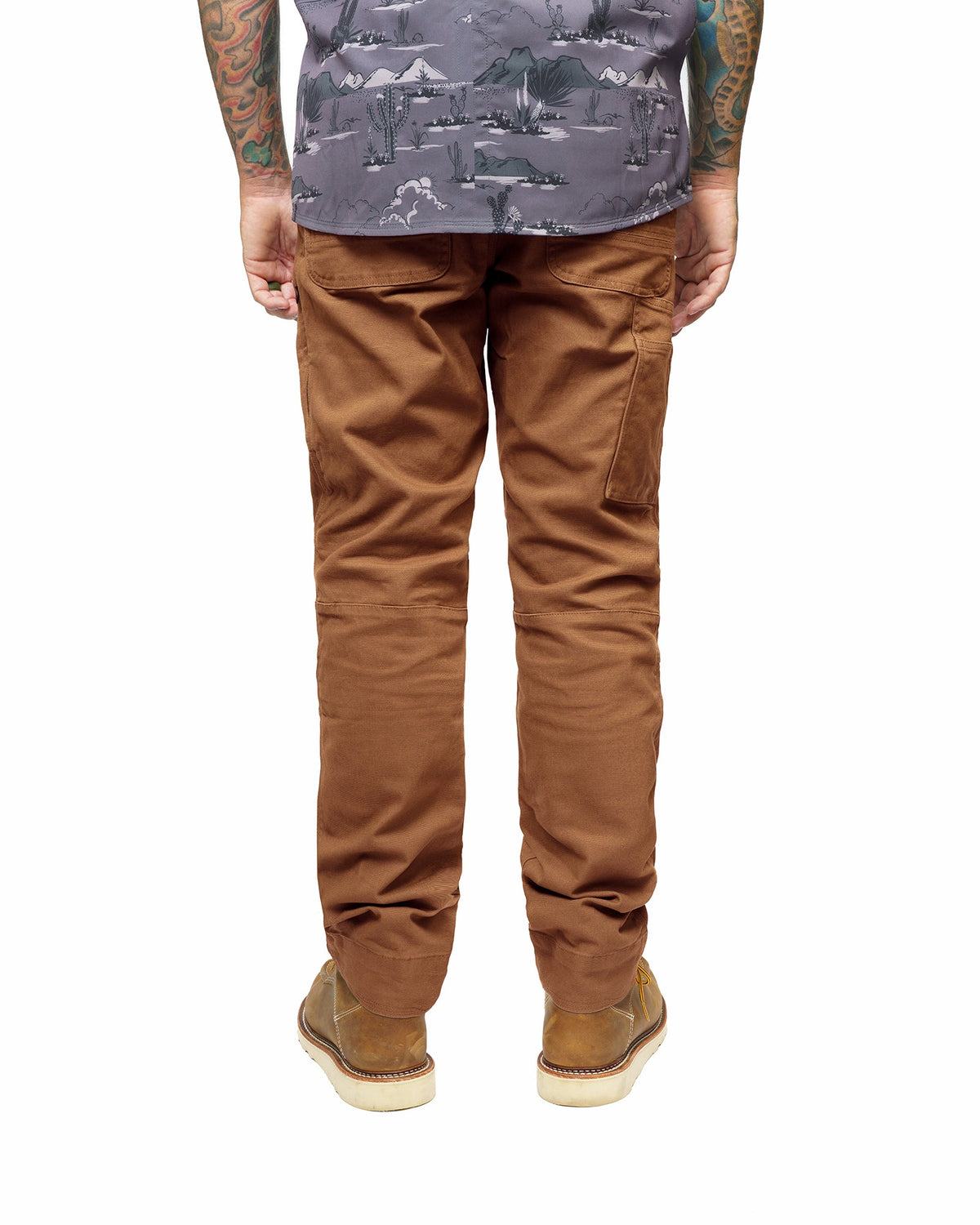 Off The Grid Surplus Trailblazer standard fit pants in tobacco color, featuring durable fabric and classic design.