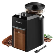 KIRAINAFLY Electric Burr Coffee GrinderAdjustable coffee grinder with 28 Precise Grind Setting for French Press Drip Coffee and Espresso12 Cups Black