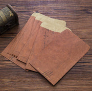 Vintage Kraft Paper Envelopes for Office Supplies