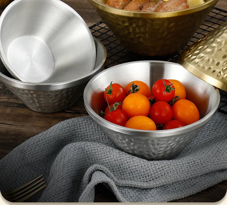 Stainless Steel Bamboo Hat Rice Bowl