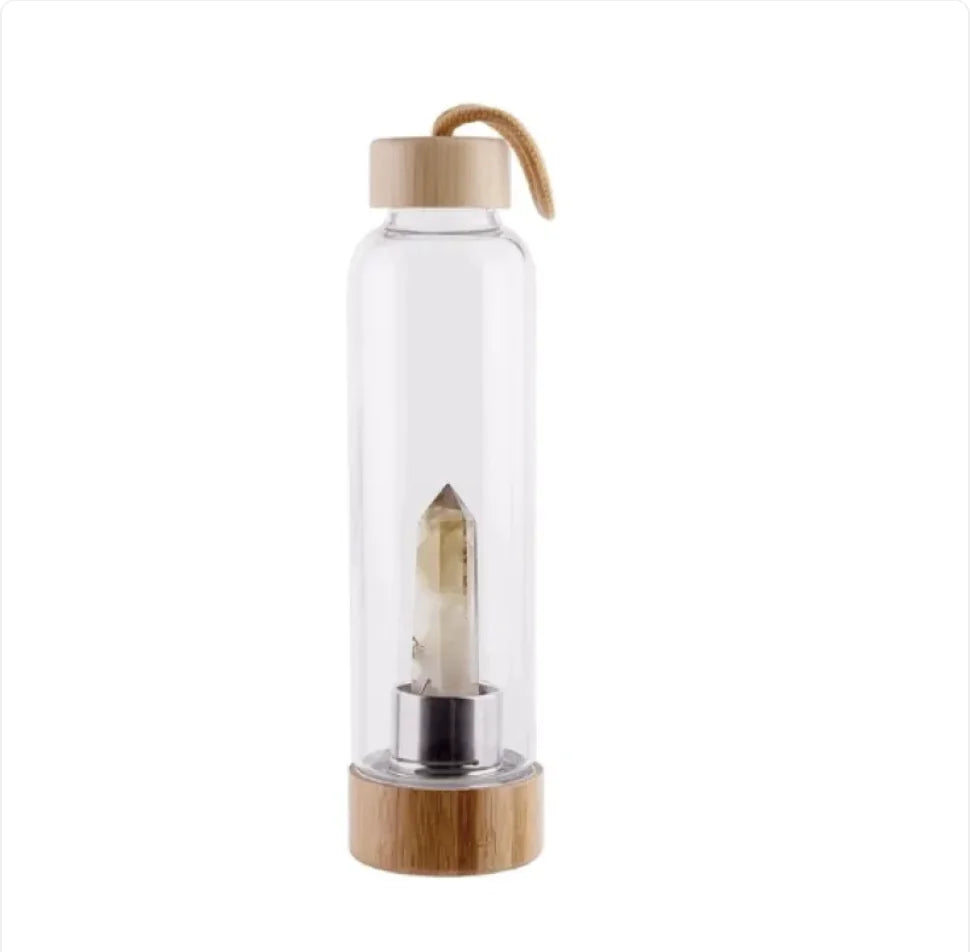 Crystal Bamboo Water Bottle