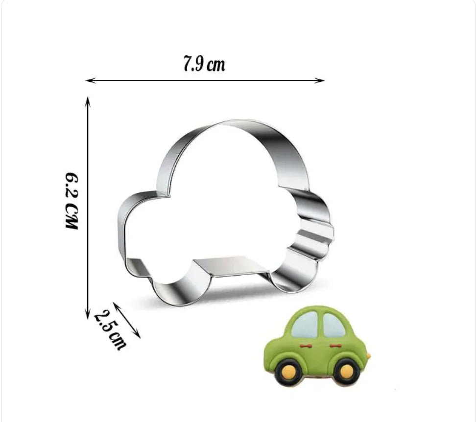 Vehicle Shaped Cookie Cutter