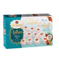 Turkish delight Ugurlu Findikli Pasa 350G from S101, showing soft, nut-filled Turkish delight pieces in a clear view.