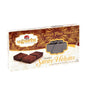 S101 Ugurlu Chocolate Halva 240g, rich and creamy halva made with chocolate, displayed on a plate with pieces ready to serve.