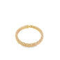 MIA Jewelry 10mm Popcorn Coreana Chain Bangle, stylish gold-tone jewelry accessory with textured popcorn chain design.