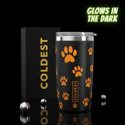 Coldest 20 oz Tumbler v2 hydration bottle with stainless steel design and spill-proof lid, ideal for keeping drinks cold.