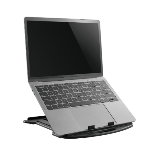 NNEDSZ laptop riser for kitchen appliances, elevates and stabilizes laptops for better ergonomics and workspace organization