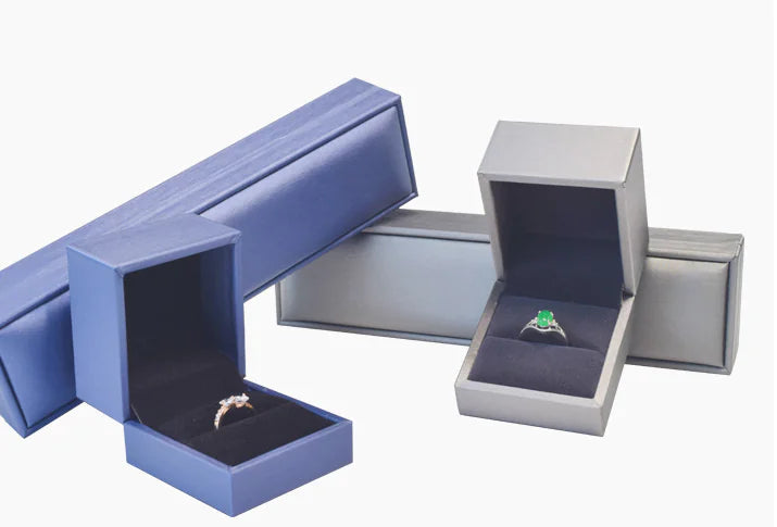 High-End PU Jewelry Box for Rings, Necklaces, and More
