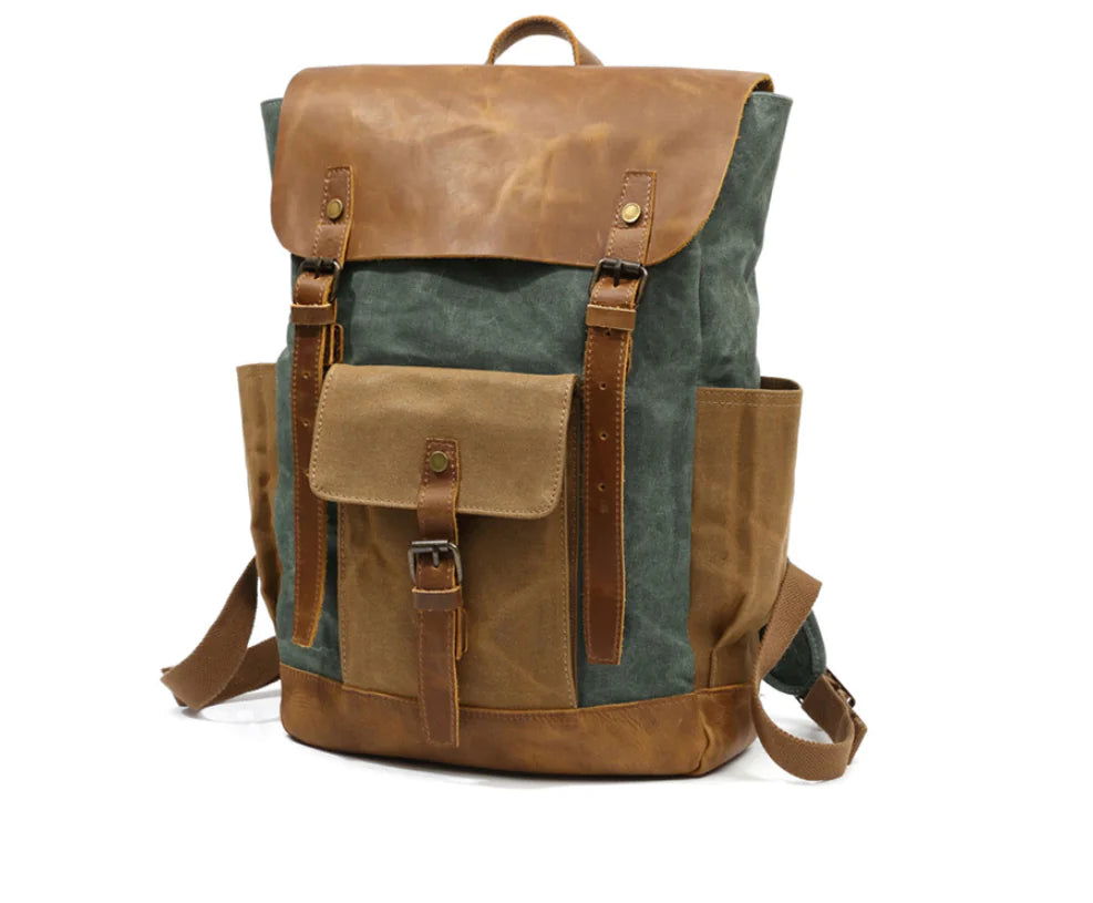 Custom Canvas Backpack for Men - Outdoor & Travel Use
