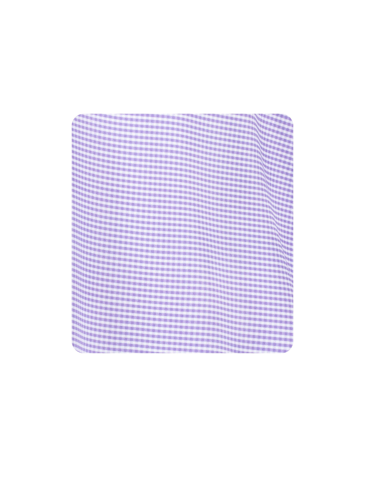 White Water Life Vineyard Polo with lavender and vine print, classic polo shirt for casual wear, front view.