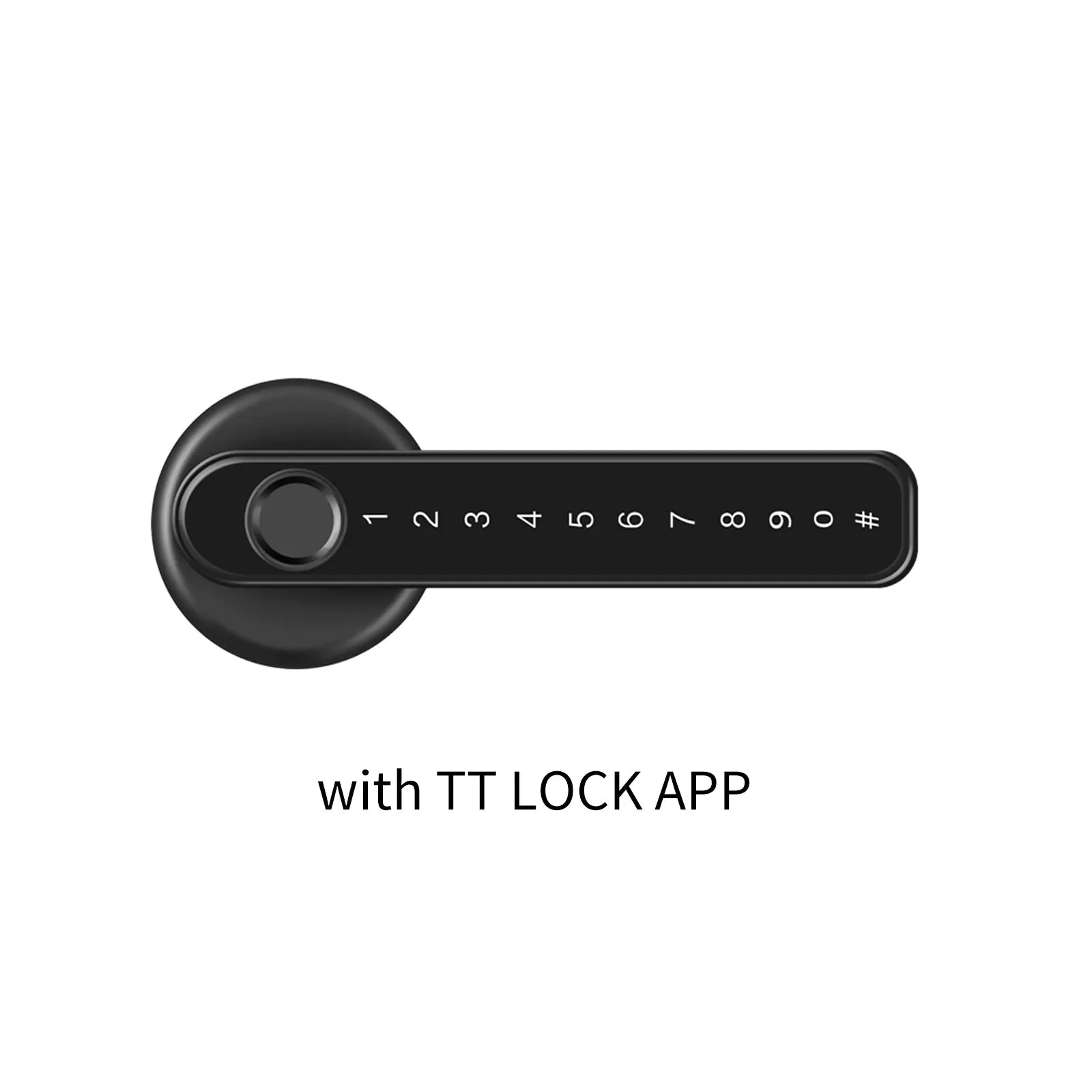 Electronic Password Fingerprint Door Lock