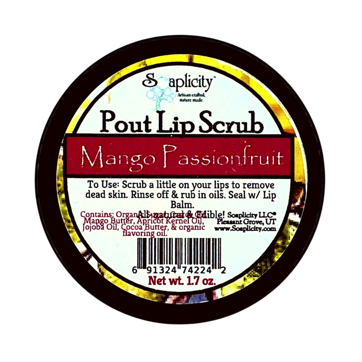 Mango Passionfruit Pout Lip Scrub