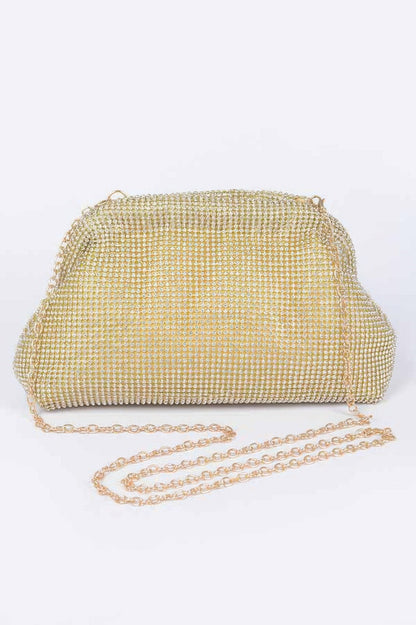 Women’s handbag from BYMANYC ® New York, Ibiza collection, stylish leather bag with gold accents and top handle.