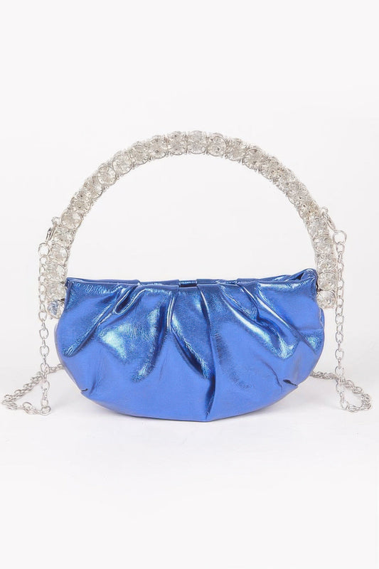 Women's handbag pyramid style by BYMANYC New York, showcasing structured design and stylish details from the new collection.