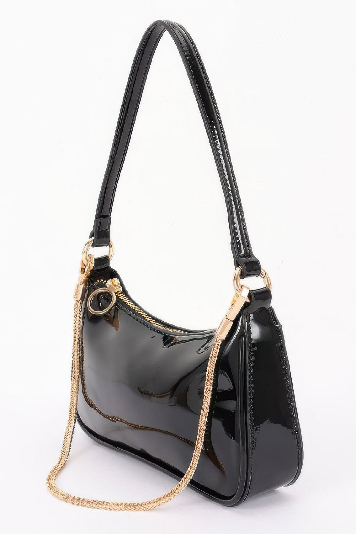 Women's handbag from BYMANYC New York's Ibiza collection, stylish bag with sleek design and elegant details.
