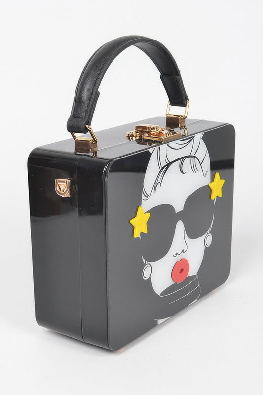 Women’s Brooklyn Concept handbag by BYMANYC ® New York, stylish and spacious bag with modern design and leather finish.