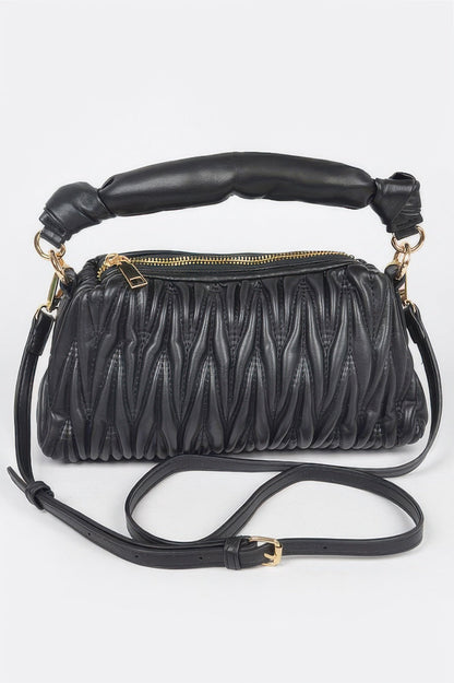 Women's Cala Blanca Ibiza by MANYC New York handbag, stylish designer bag with leather accents and elegant design.