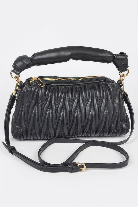 Women's Cala Blanca Ibiza by MANYC New York handbag, stylish designer bag with leather accents and elegant design.