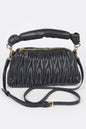 Women's Cala Blanca Ibiza by MANYC New York handbag, stylish designer bag with leather accents and elegant design.