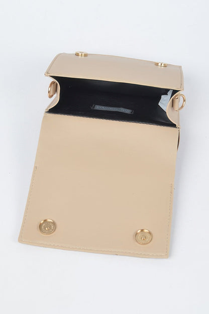 Women's Cala Llentrisca handbag by BYMANYC New York, stylish leather bag with intricate detailing from the Ibiza collection.